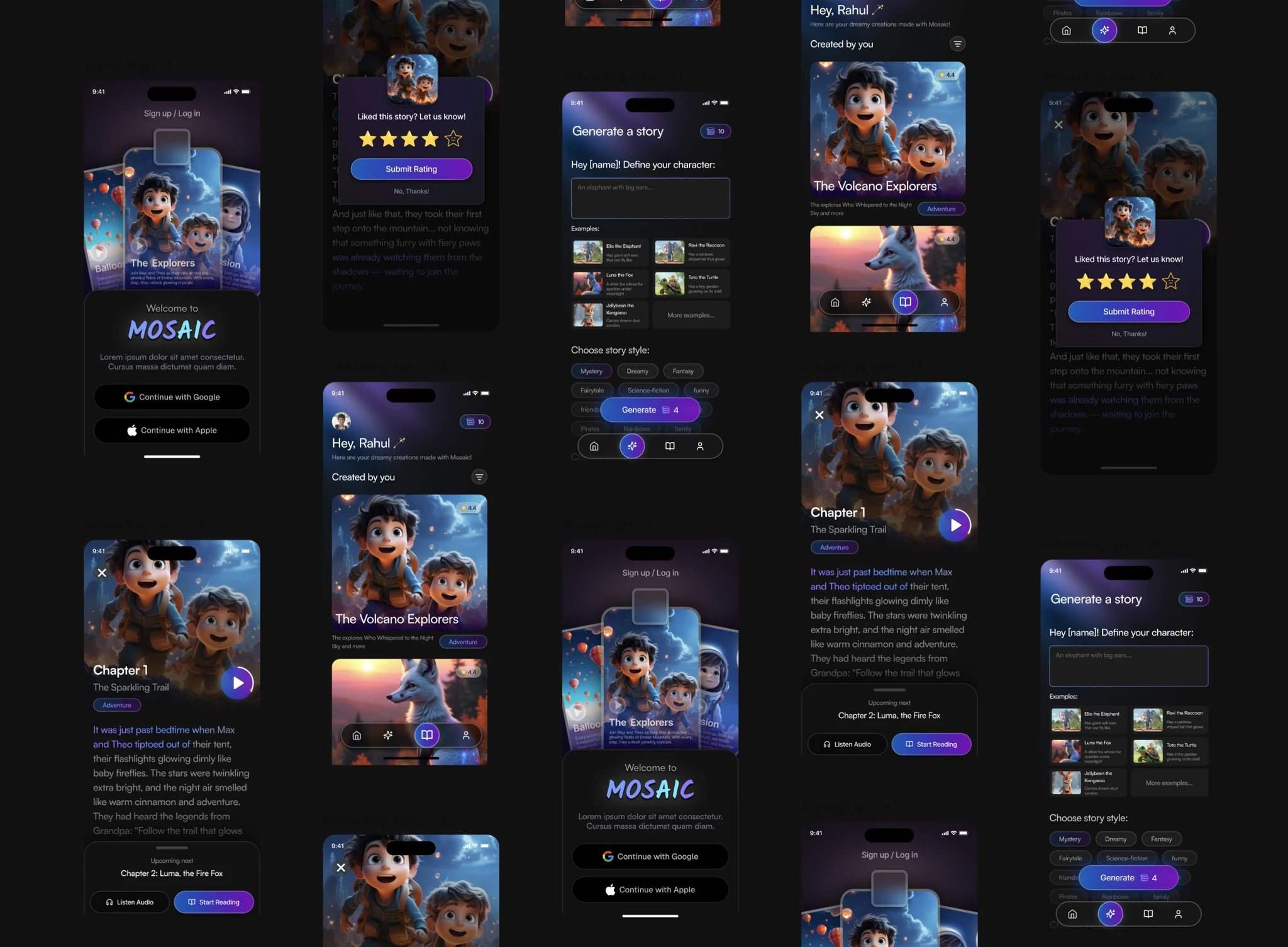 Kids quit the moment they wait. We made the loading feel like part of the story.