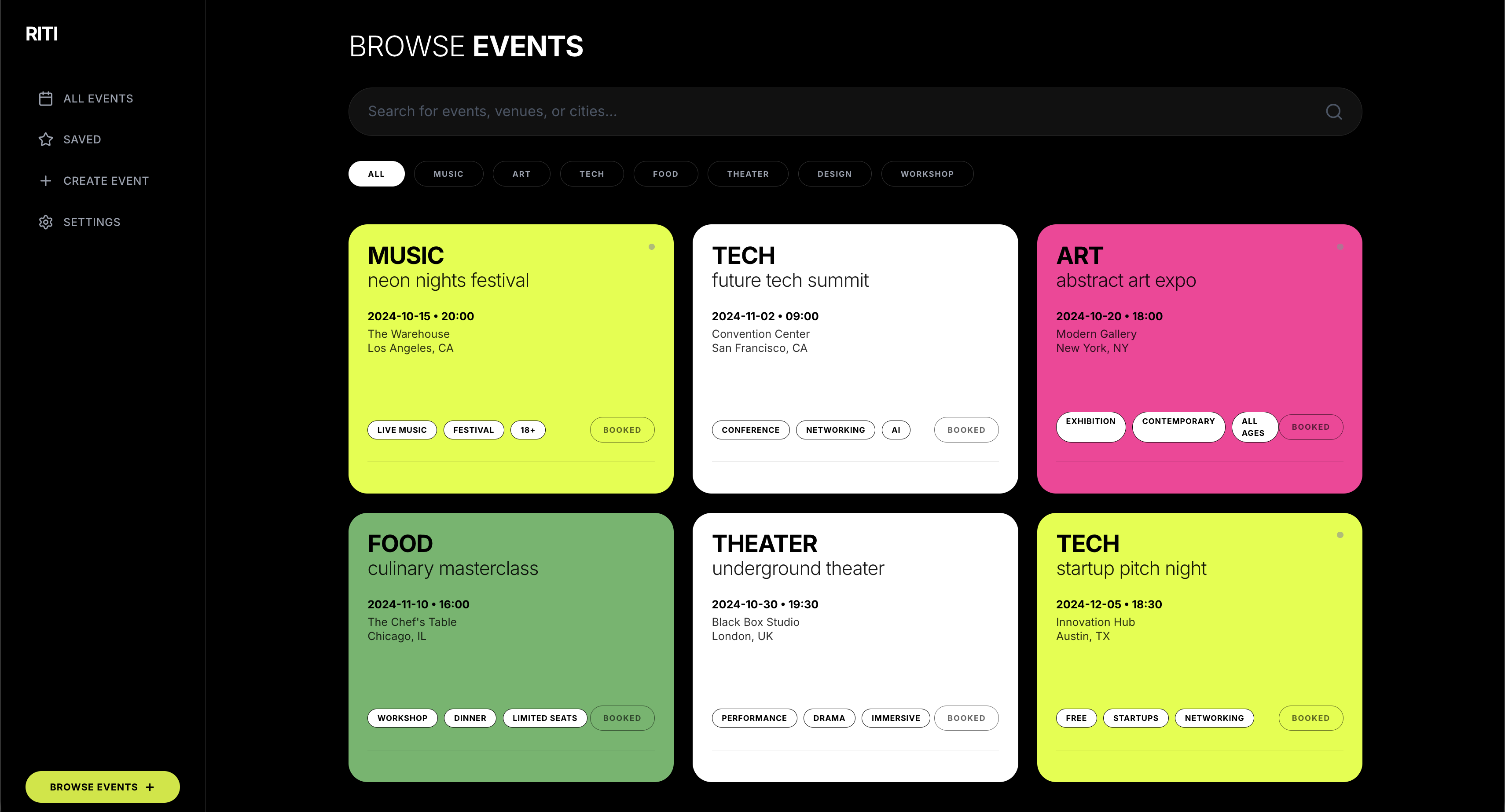 Space bookings are approval-first: a vendor approves the request before any payment is taken.